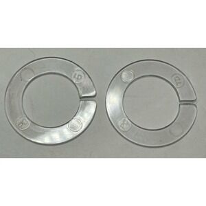 Dyson DC07 DC14 DC17 DC28 Circlips Brush Replacement Part Pivot Head‎ Clips Pair